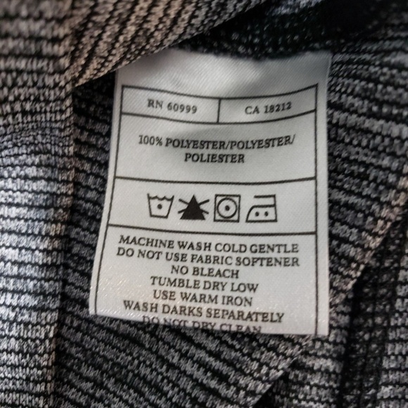 NEW Antigua Pullover Golf 1/4 Zip Black Heathered - Picture 4 of 7